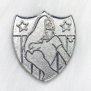 🔮 5/$25 Disney Who‎ Framed Roger Rabbit? Patriotic Jessica Rabbit Chaser Pin